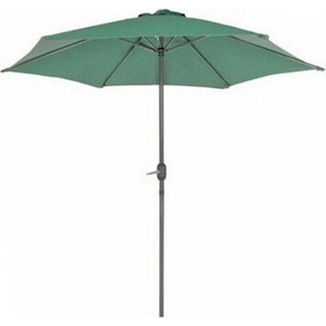 TRADE SHOP - Ombrellone Da Giardino Gazebo In Alluminio Ombrello Parasole 247xø300cm Verde 206420 -