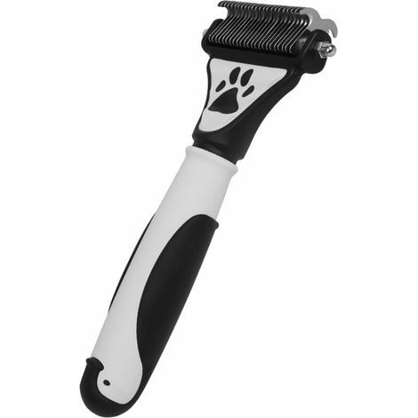 Brosse Chien Chat pour Poils Longs, Peigne de Toilettage pour Sous, Poil élimine Les Sous-Poils et Les Feutrages, Massage et Protection Capillaire supérieure (1/5)