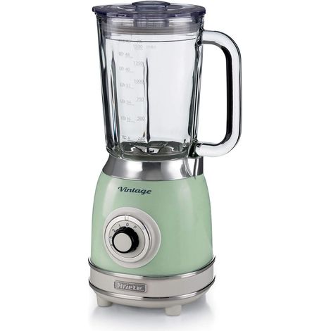 Blender électrique 1,5 L – Vert Verre Ariete Vintage