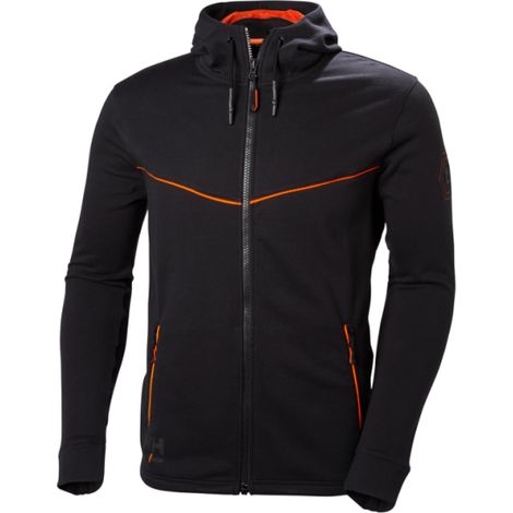 Sudadera con capucha Chelsea Evolution cremallera YKK® Helly Hansen M Negro