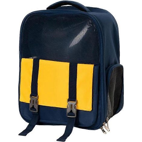 Sac à dos de voyage pour animaux de compagnie, sac de transport pour chien, sac à dos en filet pour chat (1/5)
