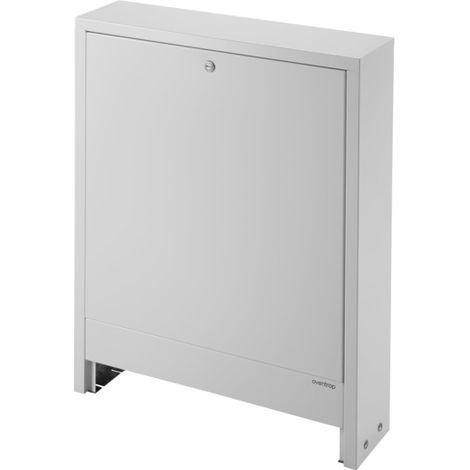 OVENTROP Verteilerschrank Aufputz Nr. 3 B 1000 x H 760-870 x T 160 mm, 1401173