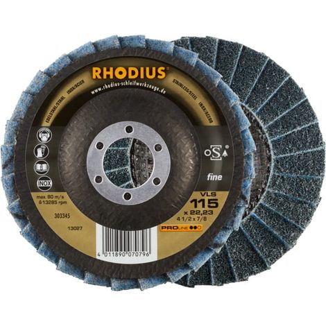 Disque à lamelles non tissé Rhodius VLS 10 pièces (1/2)