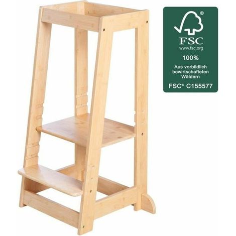 Roba Montessori LernTurm aus FSC-Bambus
