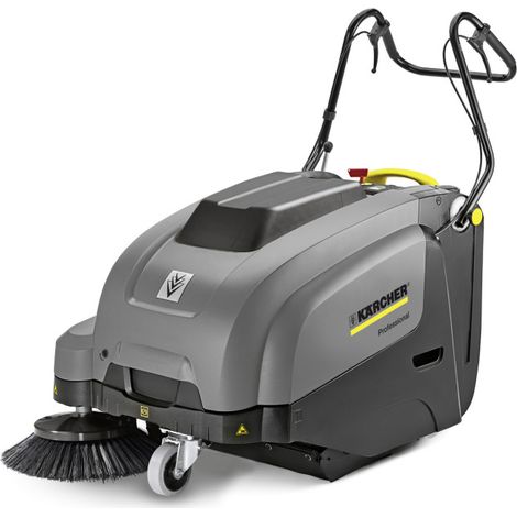Banyo – Balayeuse auto-tractée 550mm 24V 400W – Moteur de traction – Bac à déchets amovible – Pour surfaces jusqu'à 600m2