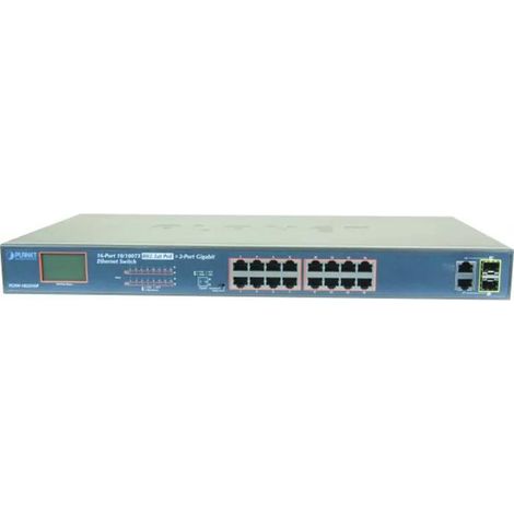 Commutateur réseau Planet FGSW-1822VHP 16 ports PoE+ 300W (1/3)