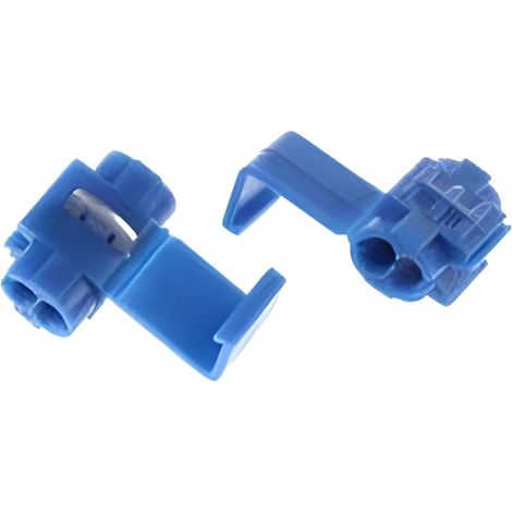 Cosse connecteur rapide bleu