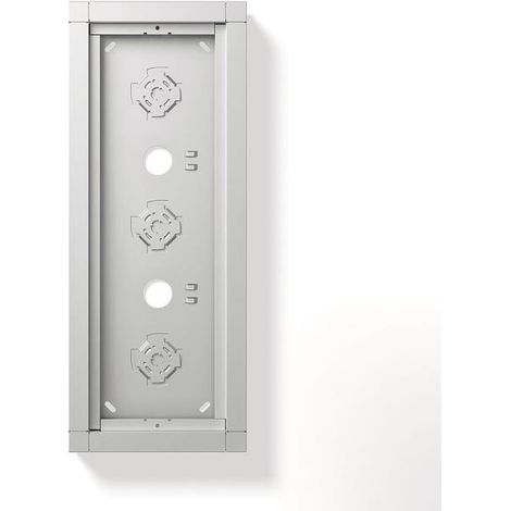 Siedle Aufputzgehäuse GA 612-3/1-01 SM silber-metallic (210012247-00)