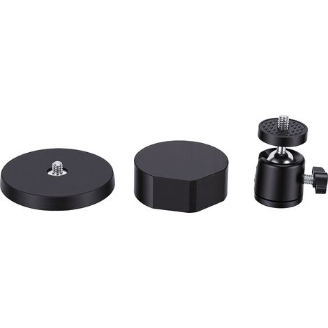 Support de montage magnétique sur le toit, adapté à la Mini antenne Satellite, Angle réglable, support pour voiture en alliage d'aluminium, camping-car, bateau, camions (1/5)