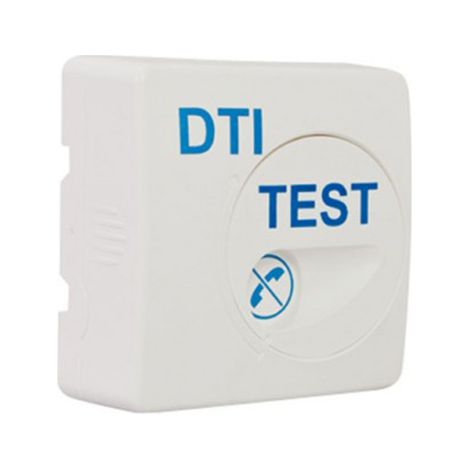 Batilec – Prise DTI Test homologuée France Télécom – Dispositif de Terminaison Intérieure – Test sur 2 réseaux – Trappe rotative d'obturation