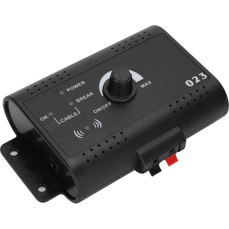 Clôture électrique pour chien étanche avec collier de dressage sonore et électrique, système de clôture électronique pour animaux de compagnie, prise UE 110-240 V (1/5)