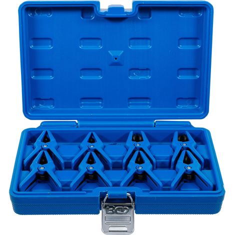 BGS Juego de 8 pinzas obturadoras banjo resistentes (1/4)