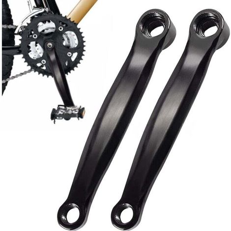 Bras de Manivelle. 170mm Manivelles de Vélo Diamond Hole Trou Carré Simple Manivelle Accessoires de Remplacement pour Vélo de Route. Vélo de Montagne