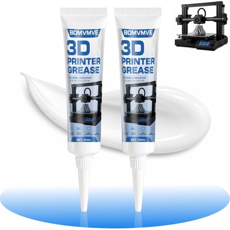 60ml Graisse Imprimante 3D, Lubrifiant Haute Performance pour Rails et Broche (1/5)