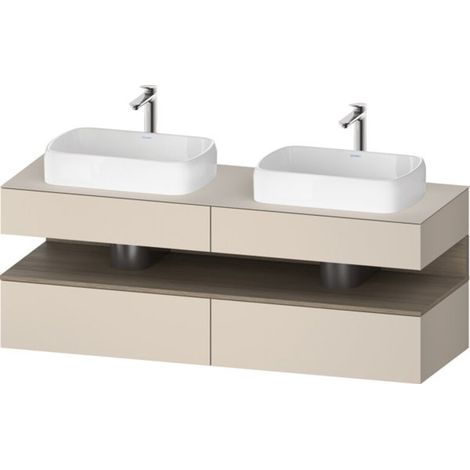 Duravit Collection One Konsolenwaschtischunterbau, 2 Auszüge, 2 (1/2)