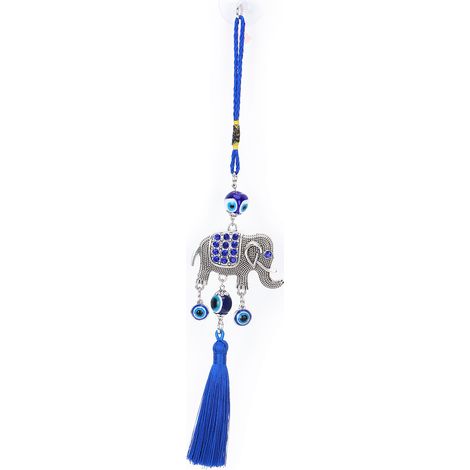 Pendentif Éléphant Turc Œil de la Chance - Décoration Murale pour Maison et Bureau, Protection (1/5)