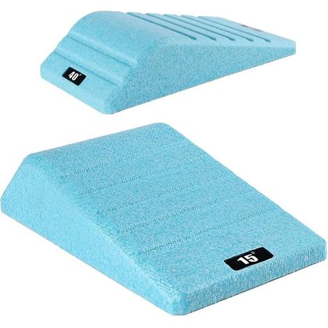 Non SLOP 2PCS Squat Block pour Le COULAGE Rapport ÉQUIPEMENT de Yoga RAMPLACE PROFESSIONNE (1/5)