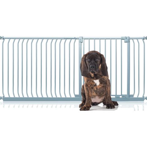 Bettacare Elite Pressure Dog Gate, 189cm - 198cm, Matt Grey, Pressure Fit Pet Gate for Dog and Puppy