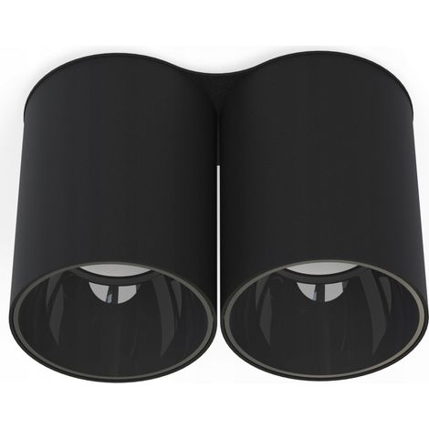 Lámpara de techo Nowodvorski Eye Tone II negra, 2 puntos, GU10, 10 W (1/3)