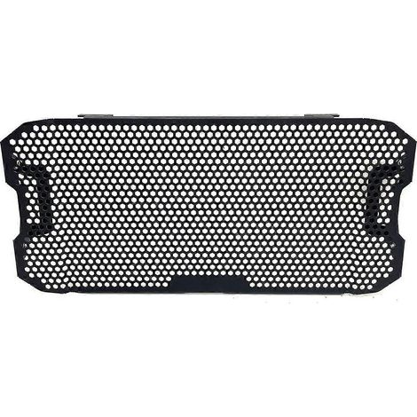 Motorrad-Kühlerschutz, Spritzschutz aus Aluminium, robuste Kühlergrillabdeckung, langlebiges Motorradzubehör, Thermoschutzstoßstange, Motorrad-Frontschutz. (1/5)
