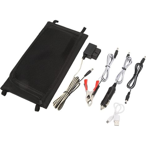 Panneau Solaire Pliable en Silicium Monocristallin, Conversion de Haute énergie pour Voiture, Camping-car, Alimentation électrique (1/5)