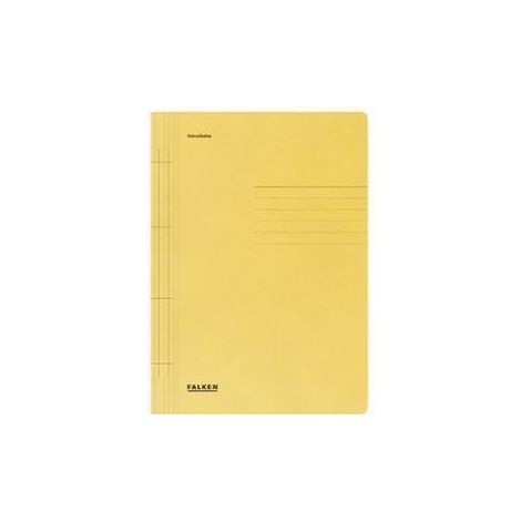 Falken Schnellhefter 80000425 A4 250g/m² Manila-RC-Karton gelb (1/3)