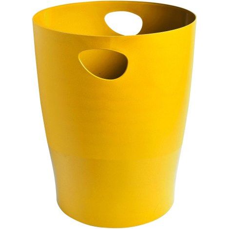 Corbeille à papier Ecobin Exacompta gamme Bee Blue - safran