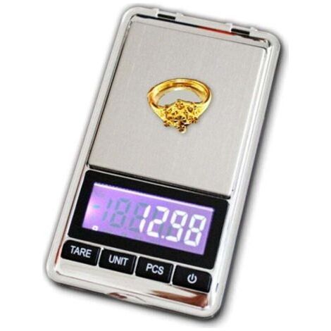 Precision Kitchen Scales, 0.01g-200g, Mini Multifunctional Food Scales with Led Display and Tare Function, Electronic Scale for Food, Jewelry, Medicine, Coffee (1/4)