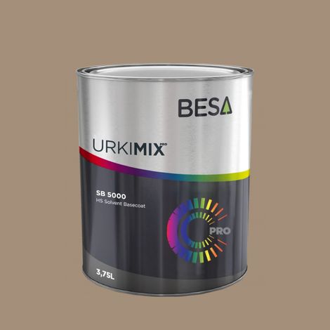 Pot de peinture Polyuréthane / bi composant Beige Gris RAL 1019 Brillant - 2,5 kg