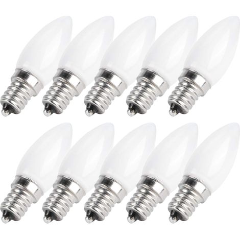 LED-Lampen – XVX – E12 – Warmweiß – 1,5 W – 230 V Wechselstrom – 10er-Pack (1/4)