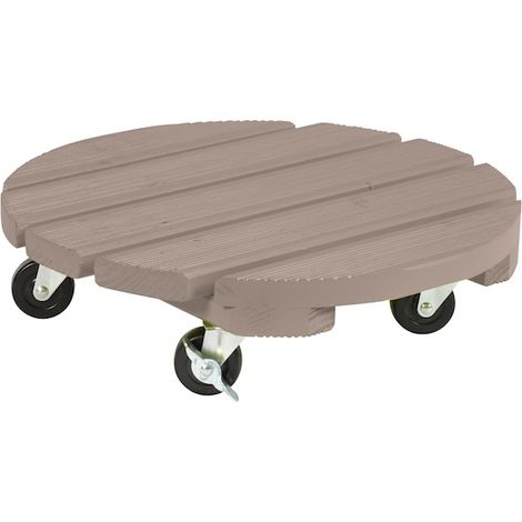 Roul'bac - avec couleur - diamètre 40 cm - taupe - Fabriqué en France Jany