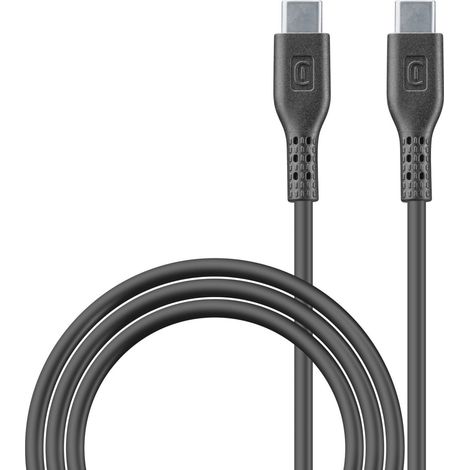 Cellularline USB-C Cable 5A 100W - 120 cm Cable 5A USB-C a USB-C de 120 cm para carga y sincronización (1/4)