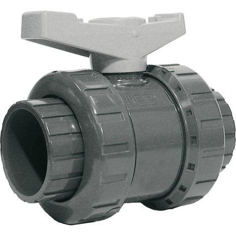 Vanne à boisseau sphérique VEIV 1/4 tour de diam 50 pvc pression