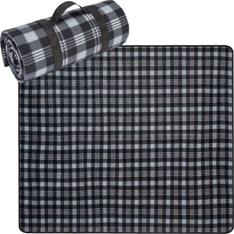 PICKNICK-DECKE GRAU
