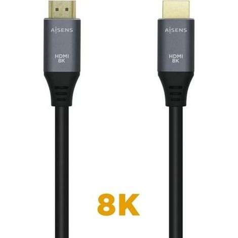 Cavo HDMI Aisens A150-0426 Nero Nero/Grigio 1 m (1/2)