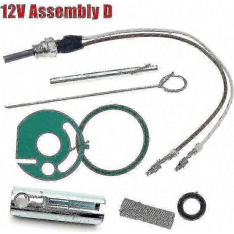 Eberspächer Hydronic D4WSC/D5WSC 12V/24V Keramik-Glühkerzensatz mit Dichtungen, Sieb und Schraubenschlüssel, Teilenummer 252106011000