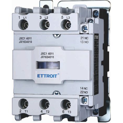 ETTROIT JX1634010 JXC1 Schütz AC 24 V 50/60 Hz Spule 3P 3 Pole Normalerweise offen Ie 40 A Ue 380 V (1/4)