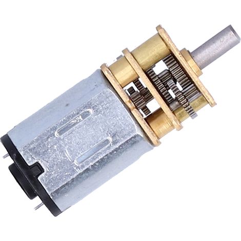 Moteur électrique mini à engrenages métalliques 60 tr/min 6V CC pour robot jouet, boîte de réduction de vitesse (1/5)