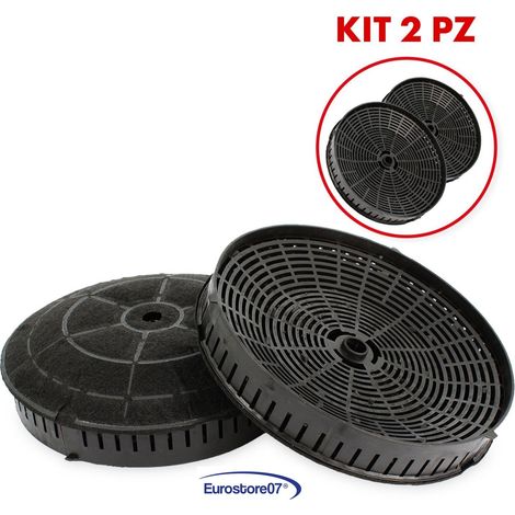 COPPIA FILTRO CAPPA AI CARBONI ATTIVI TYPE 57 PER WHIRLPOOL REX ELICA SAMSUNG (1/5)