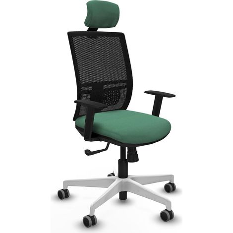 Silla de oficina piqueras y crespo Yunquera negro cómoda ajustable (1/2)