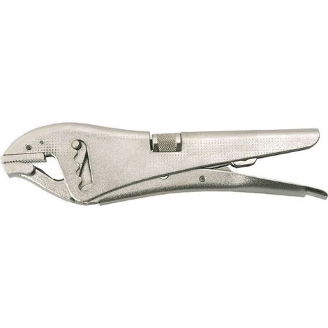 Pinza autobloccante universale da 225 mm, ganasce dritte