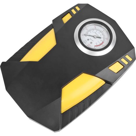Gonfleur de pneus portable, compresseur d'air 12 V, pompe à air avec manomètre numérique pour voitures et véhicules (1/5)
