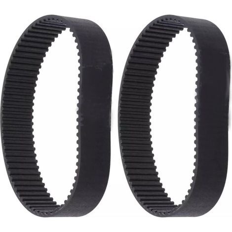 HTD 225-3M-17 75 Lot de 2 courroies haute résistance compatibles avec Bosch PBS75A-GBS75A-GBS75AE, Silvercrest, Parkside Pebs 900 (1/5)
