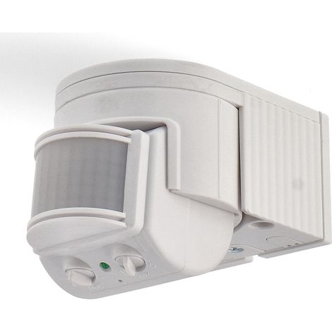 IluminaShop - Detector de Movimiento PIR 180º Superficie (1/2)