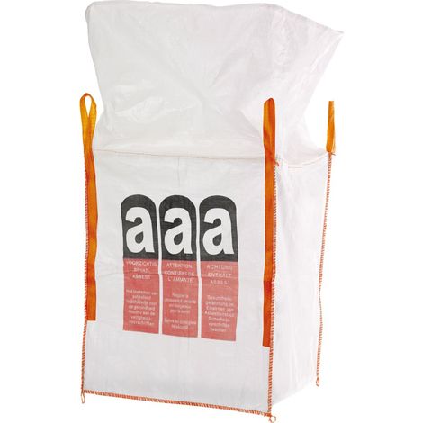 BIGBAG FÜR ASBEST TRAGKRAFT 1.000 KG 90x90x110