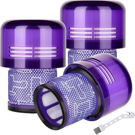 3er-Pack Filter für Dyson V11 Animal/Extra/Torque Drive/Complete/V15 Detect Staubsauger, vergleichbar mit der Teilenummer 970013-02 (1/5)