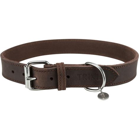 TRIXIE 19009 RUSTIC COLLIER EN CUIR GRAS 140.65 G
