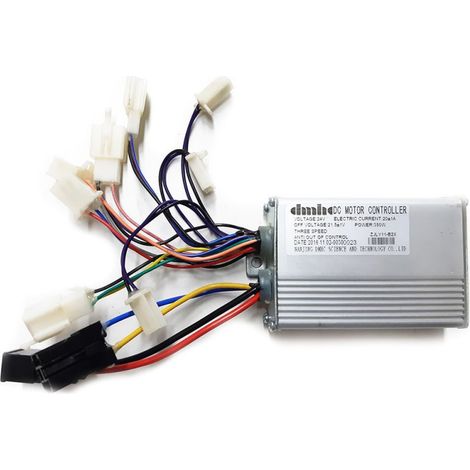 Controlador de motor 24V 350W para patinete eléctrico