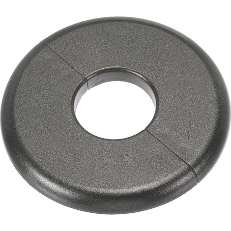 Collier De Fixation Murale Fendu, Plaque D'Écusson Auto-Adhésive En ABS Pour Diamètre 28mm/1.1", Couverture De Tuyau D'Eau Pour Décoration De Robinet De Cuisine Et Toilette, Gris (1/5)