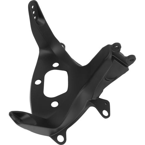 Support de fixation supérieur de carénage avant en alliage d'aluminium pour phare de moto YZF R6 (2003-2009), noir (1/5)